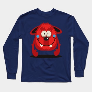 Funny Dog Monster Long Sleeve T-Shirt